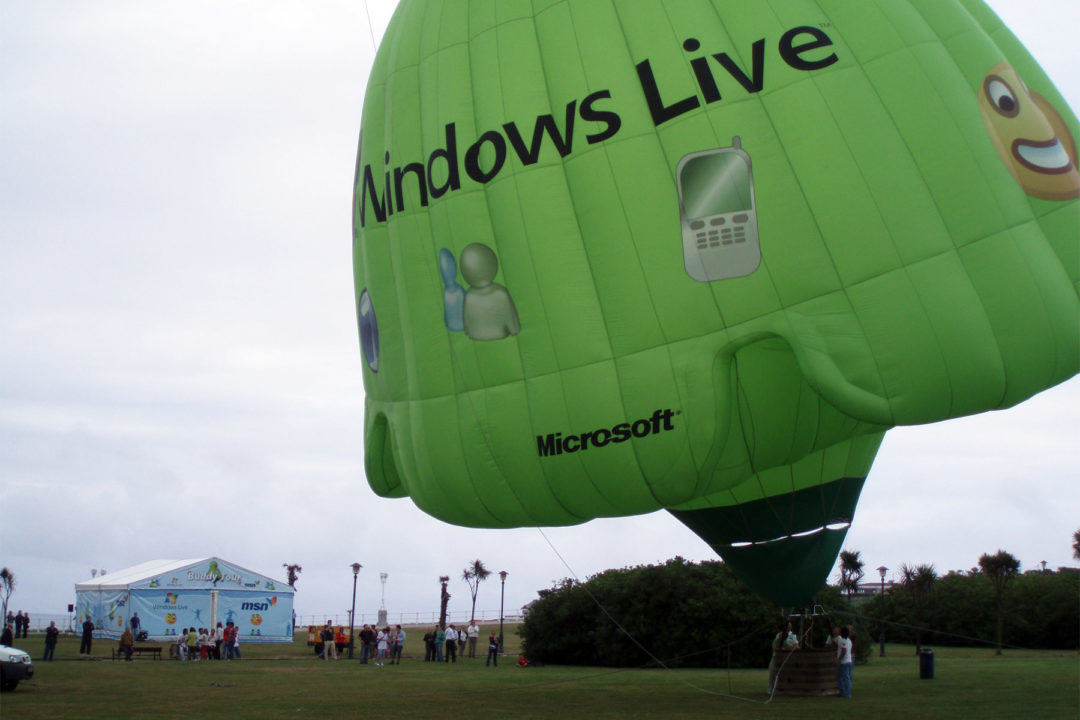 Roadshow promocional Windows Live
